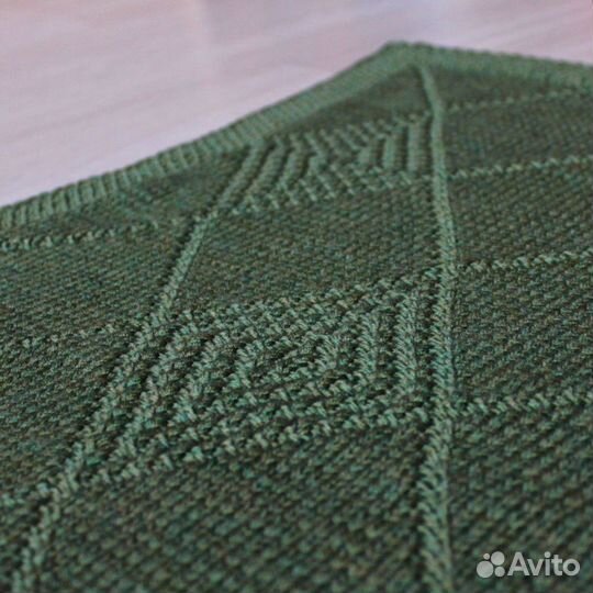 Плед детский вязаный