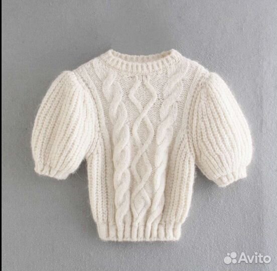 Трикотажный топ в стиле Zara