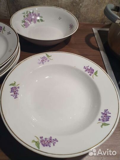 Тарелки Дулево ссср.Советский фарфор