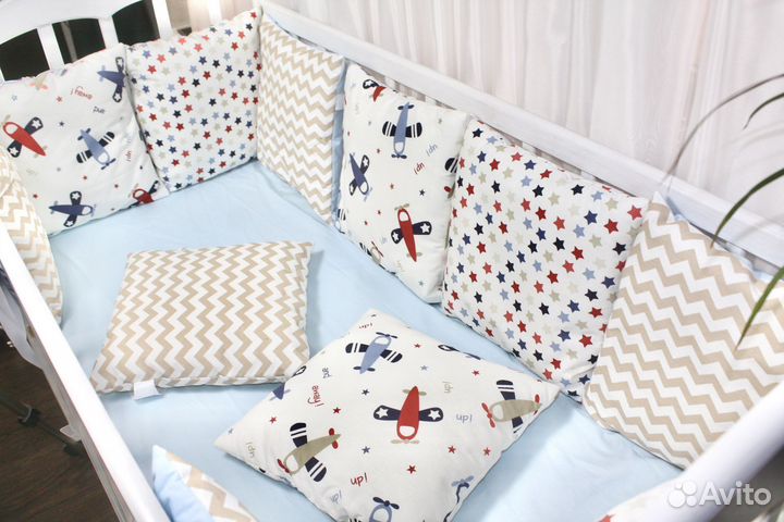 Бортики в кроватку