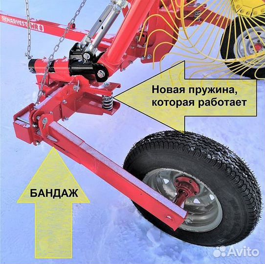 Грабли, ворошилки, валкователи Harvest WR8, 2024