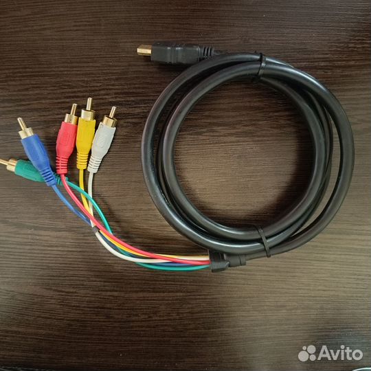 Кабель hdmi RCA RGB AV Компонентный