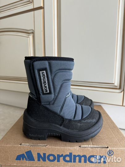 Зимние дутики детские