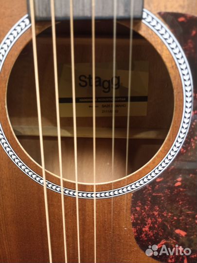 Акустическая гитара stagg sa25 maho D
