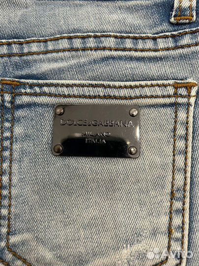 Шорты джинсовые dolce gabbana женские