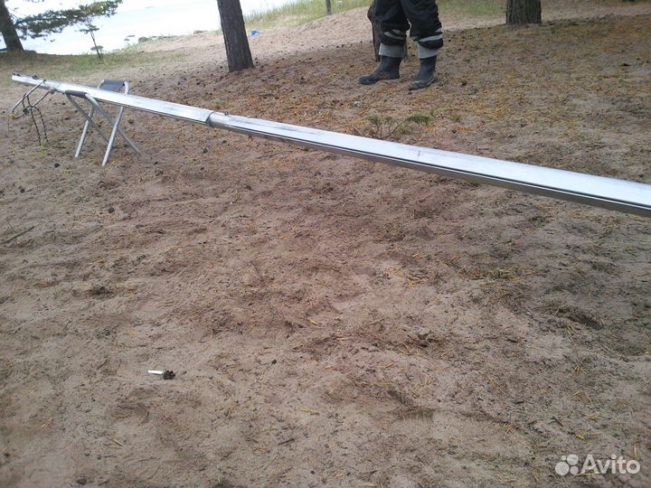 Надувной парусный катамаран