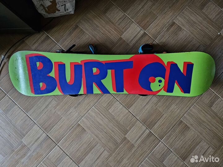 Сноуборд burton chopper 120 и крепления