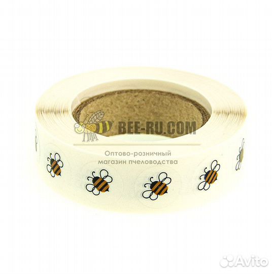 1000 шт. Декоративный стикер Пчелка-1