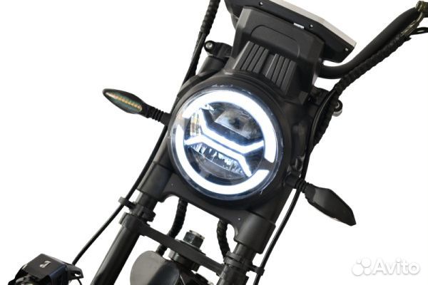Электроскутер white siberia PRO trike 3000W black