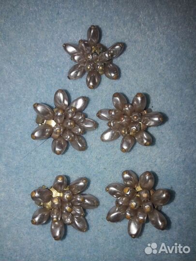 Винтажные клипсы