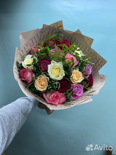 Цветы розы и букеты с доставкой 24