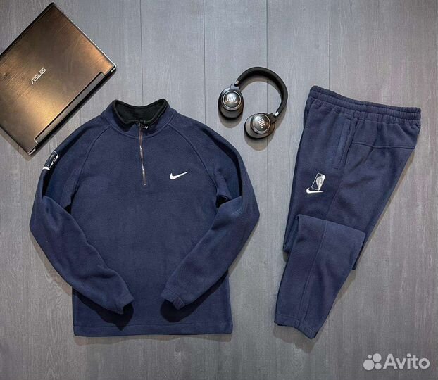 Спортивный костюм мужской новый флисовый
