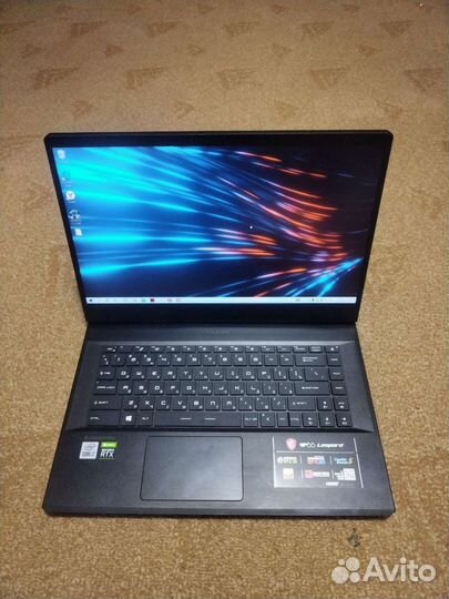 Игровой ноутбук msi gp66