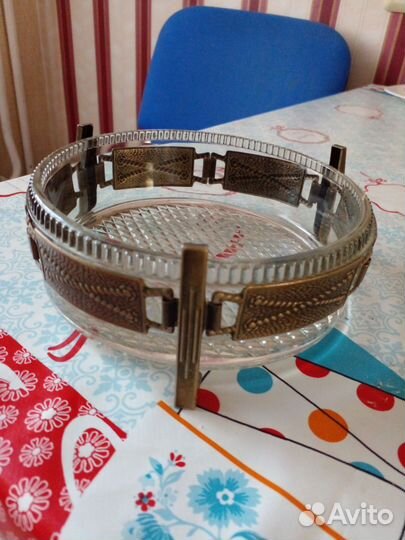 Хрустальная пепельница