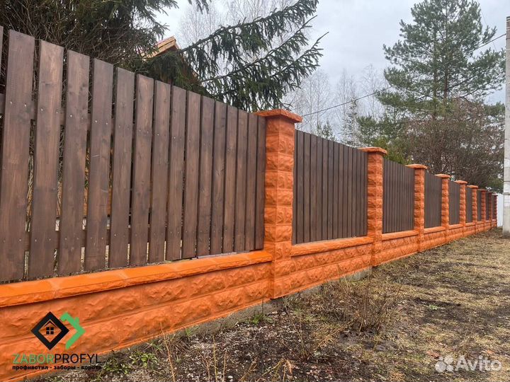 Заборы из штакетника под ключ