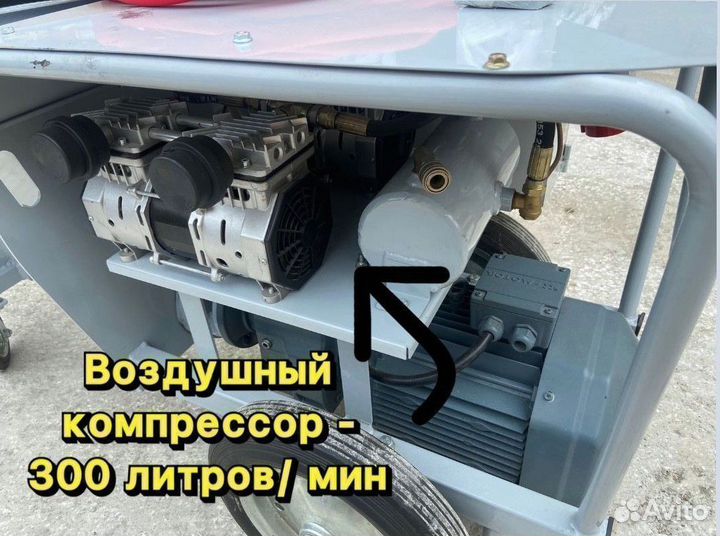 Штукатурная станция Х6 manul, растворонасос