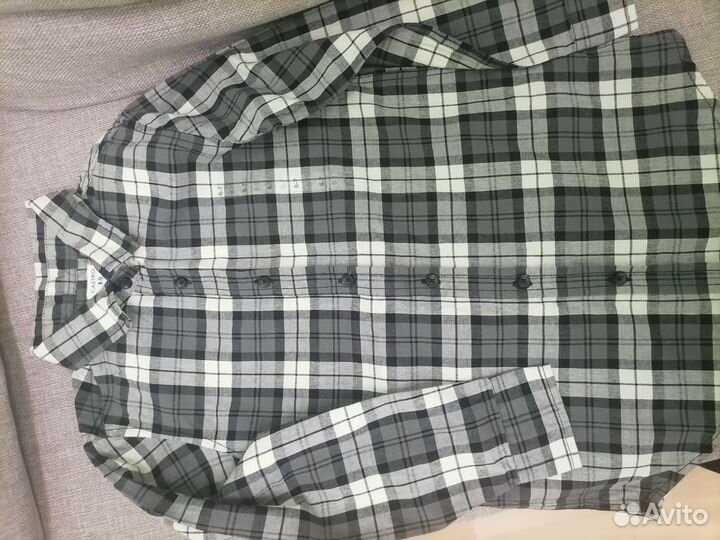 Рубашка 7лет хлопок