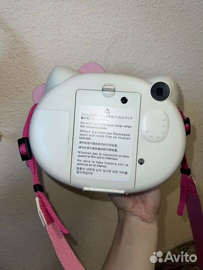 Pink Instax mini hello kitty