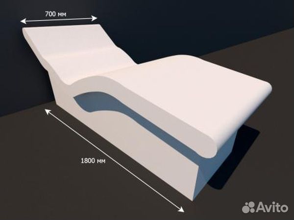 Лежаки, сидушки для Хамама из Пенопласта