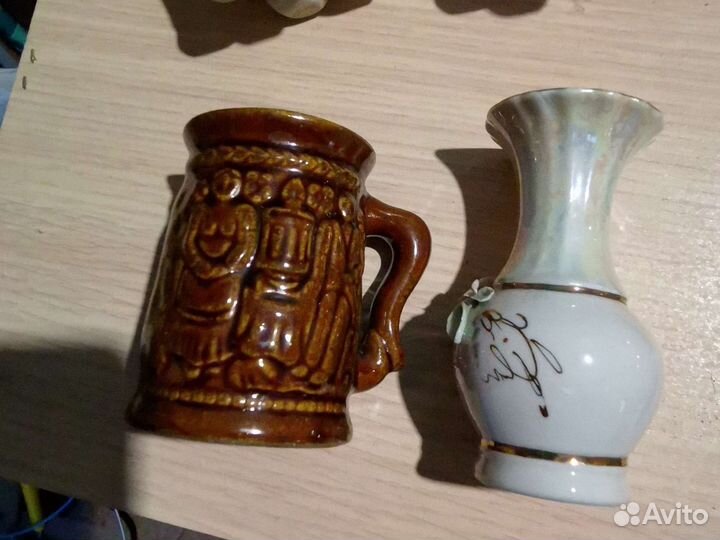 Сервиз кофейный и кружки