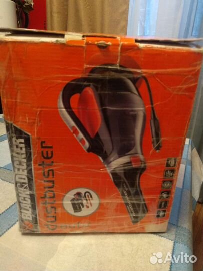 Пылесос автомобильный black & decker ADV1220-XK