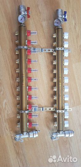 Коллектор для теплого пола 11 выходов