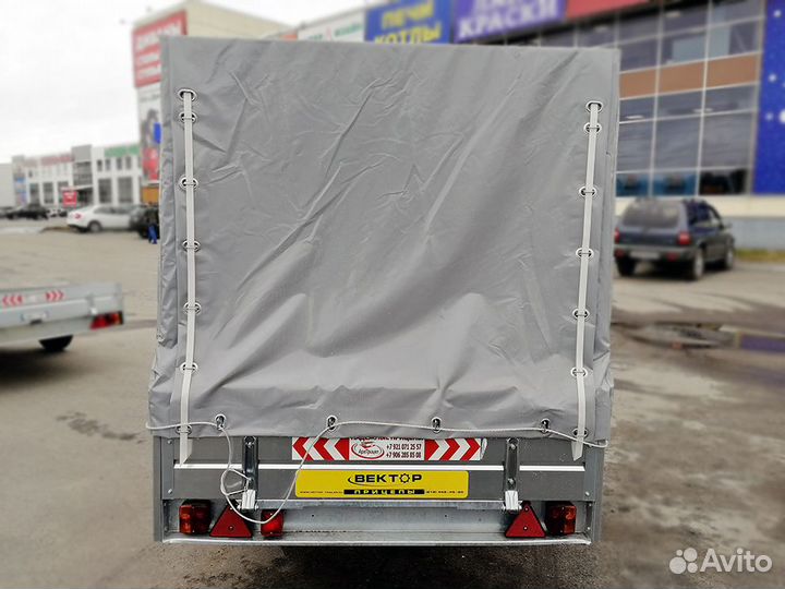 Вектор 3.5х1.5м R16,борт 400мм с Аэротентом