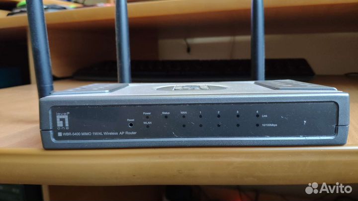 WiFi маршрутизатор (роутер) Level One WBR-5400