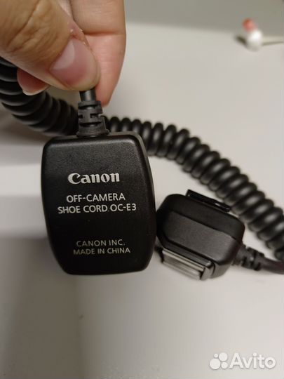 Синхрокабель canon shoe cord OC-E3