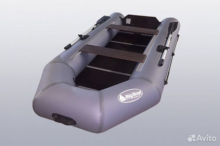 Лодка пвх Big Boat T310 серая