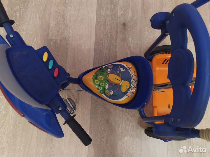 Детский трехколесный велосипед Сатурн