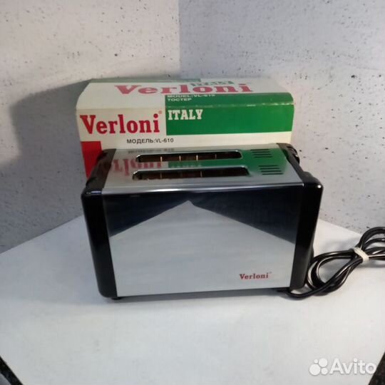 Тостер Verloni vl-610 (K) (Рассрочка / Б3)