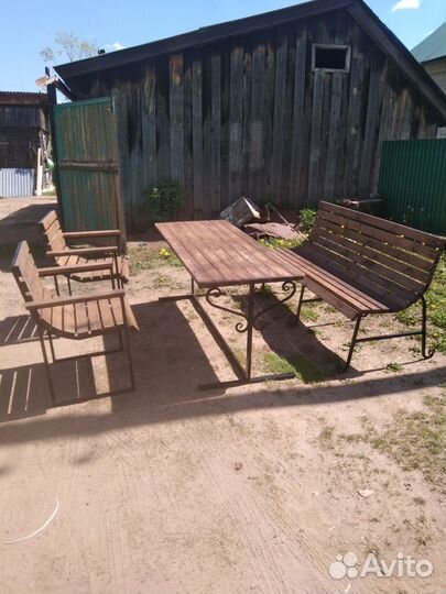 Скамейка стол