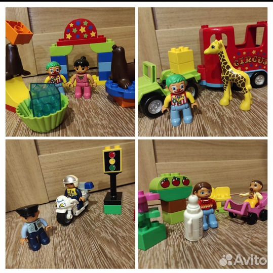 Lego duplo много наборов