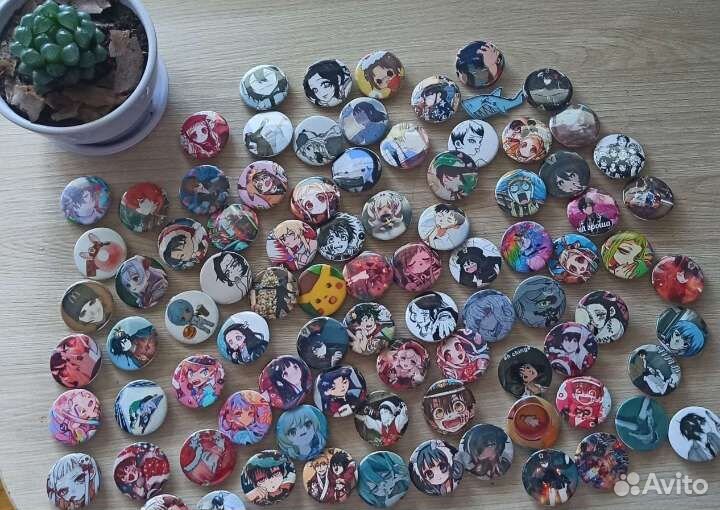 Значки с аниме