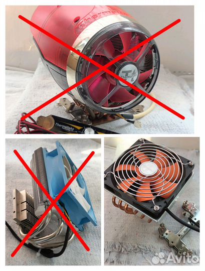 Кулер GlacialTech и пару Thermaltake