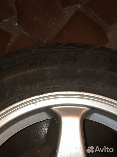 Колесо литое saab r15