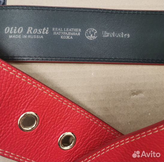 Ремень женский кожаный новый