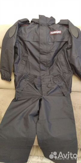 Костюм мужской полиция