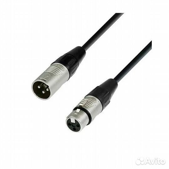 Кабель микрофонный Adam Hall K4kmmf1500