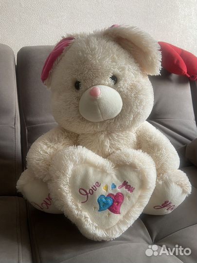 Мягкая игрушка заяц