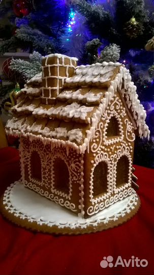 Пряничные домики ручной работы