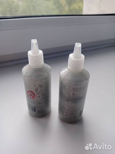 Клей акриловый с блестками