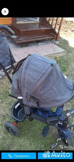 Велосипед - коляска б/у 1 сезон