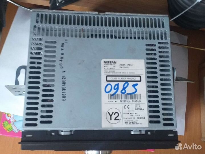 Магнитола Nissan Tiida