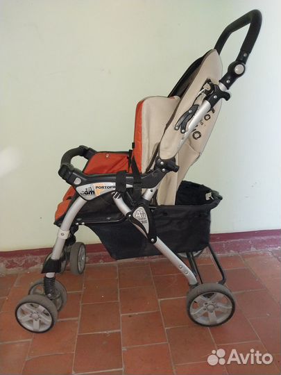 Коляска итальянская складная