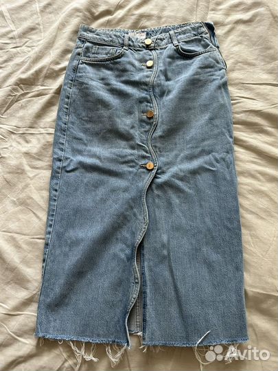 Юбка джинсовая