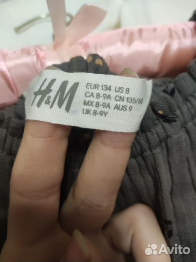 Платье HM/ H&M 128 134 см (8-9 лет)