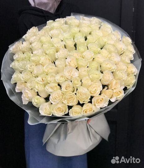 101 роза С доставкой