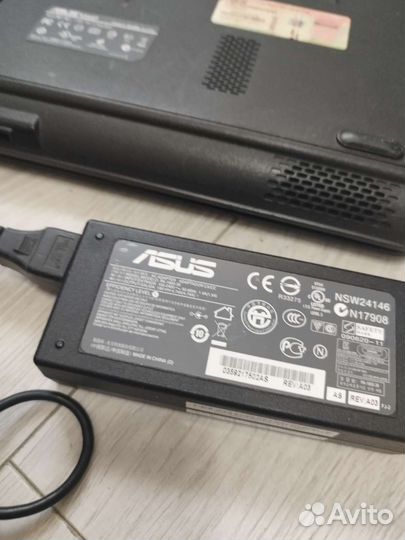 Ноутбук asus K50AF на запчасти